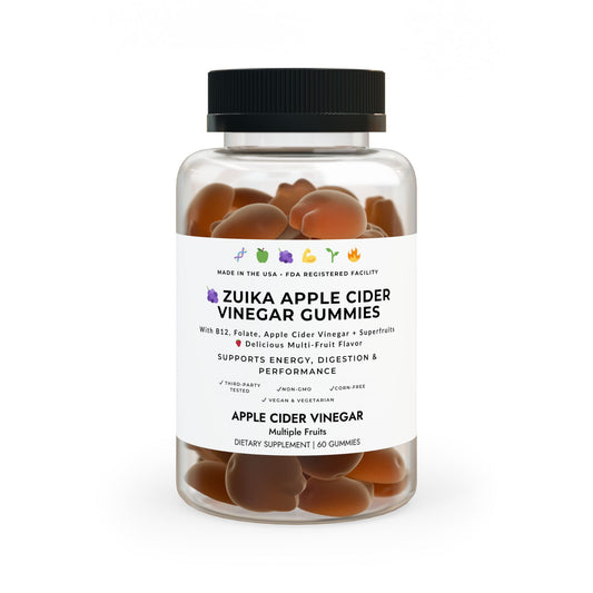 💊 ZUIKA Apple Cider Vinegar Gummies – Optimize Your Performance the Tasty Way