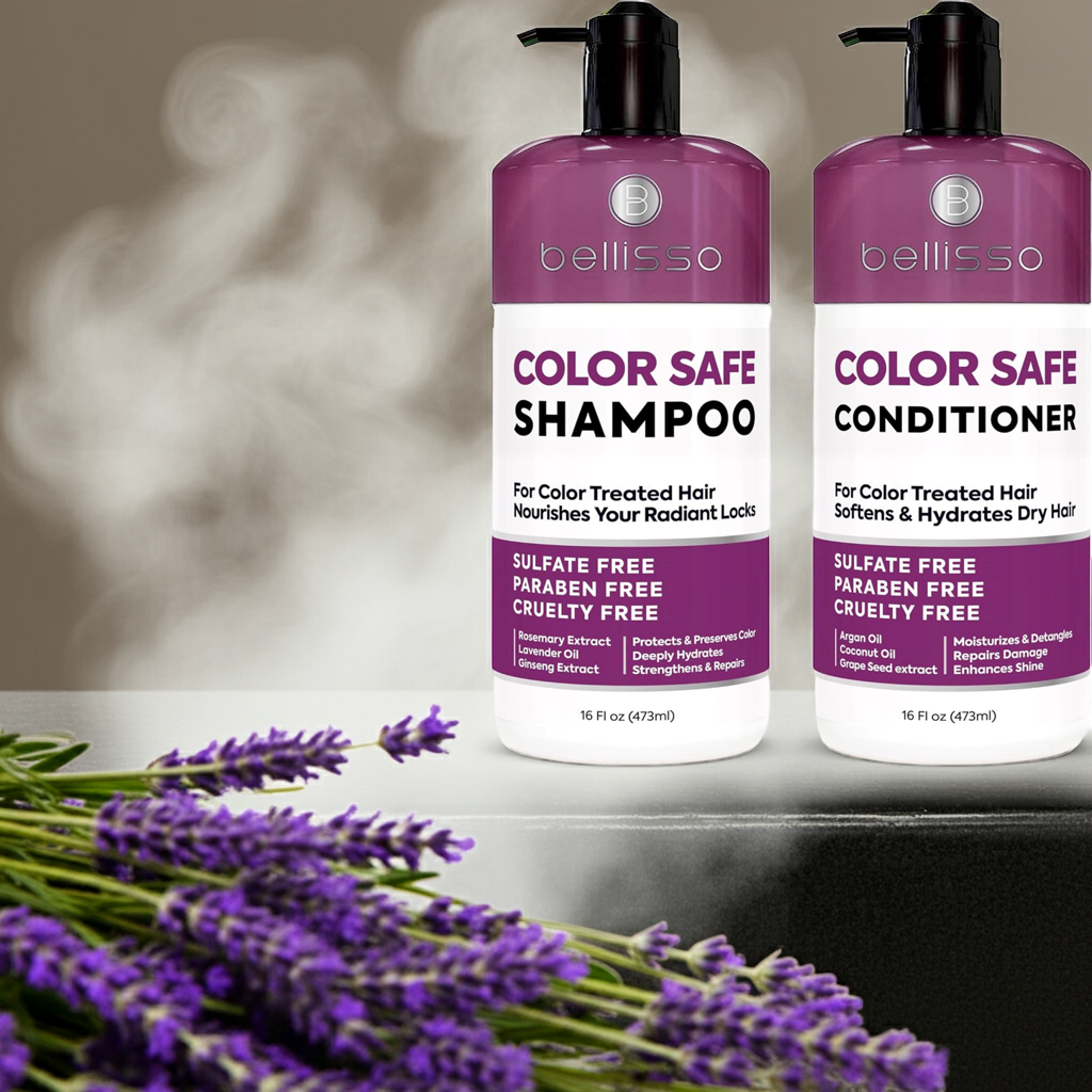 Bellisso Color-Safe Shampoo & Conditioner – Sulfate-Free Hair Care