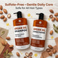 Bellisso Moroccan Argan Oil Shampoo & Conditioner – Sulfate-Free Hair