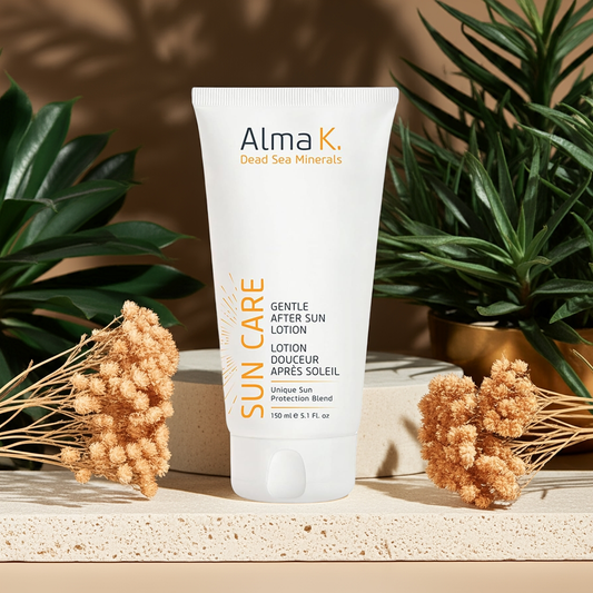Alma K Gentle After Sun Lotion – Aloe & Dead Sea Minerals for Sunburn Relief and Hydration