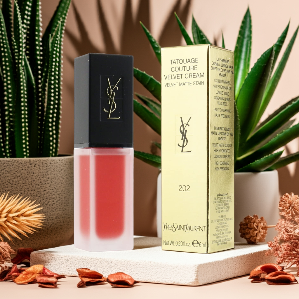 Tatouage Couture Velvet Lipstick 202 – Long-Lasting, Weightless Matte Color