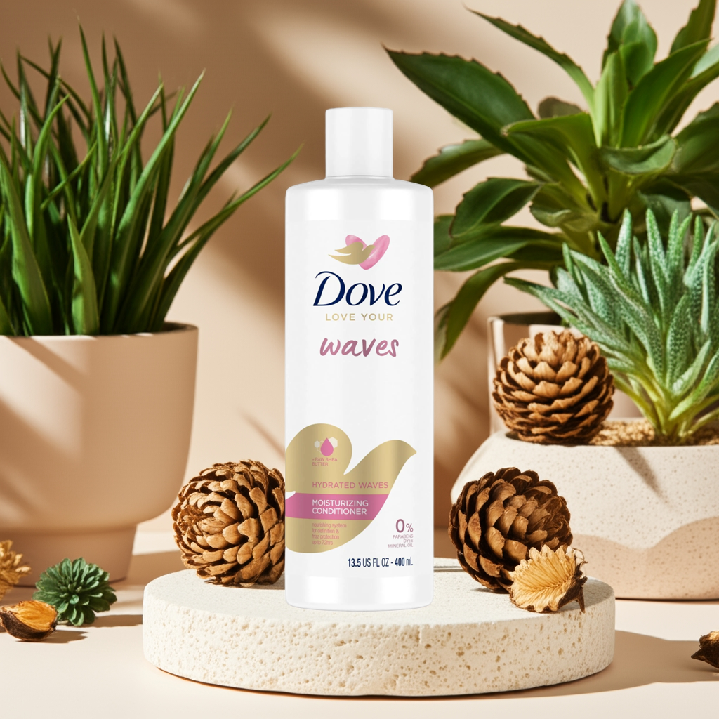 Love Your Waves Hydrating Conditioner – Frizz Control & Nourishment for Wavy Hair