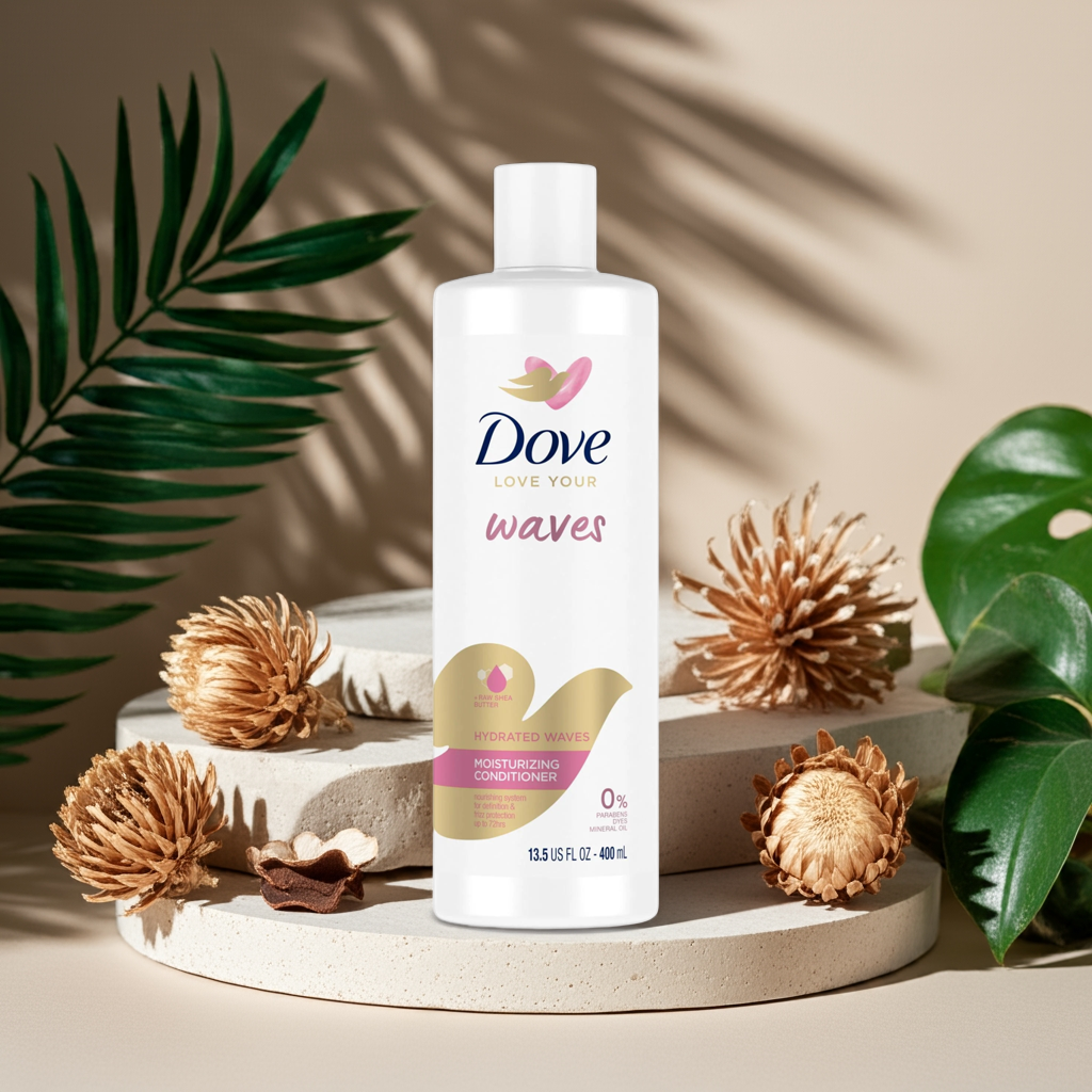 Love Your Waves Hydrating Conditioner – Frizz Control & Nourishment for Wavy Hair