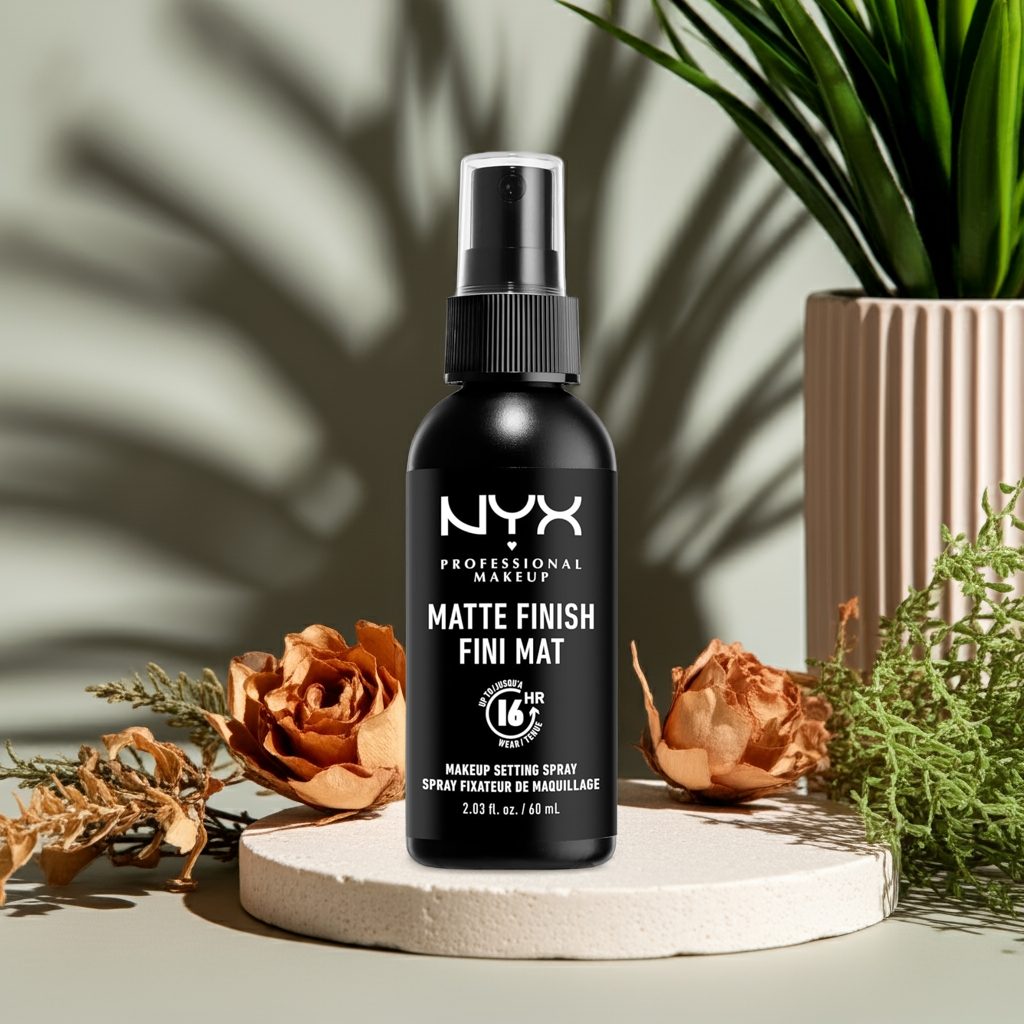 Makeup Setting Spray Matte Finish – Long-Lasting, 16H Wear, Vegan Formula