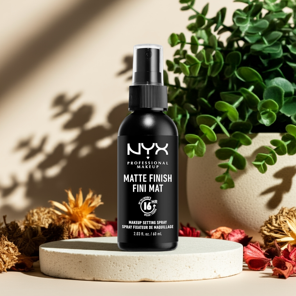 Makeup Setting Spray Matte Finish – Long-Lasting, 16H Wear, Vegan Formula
