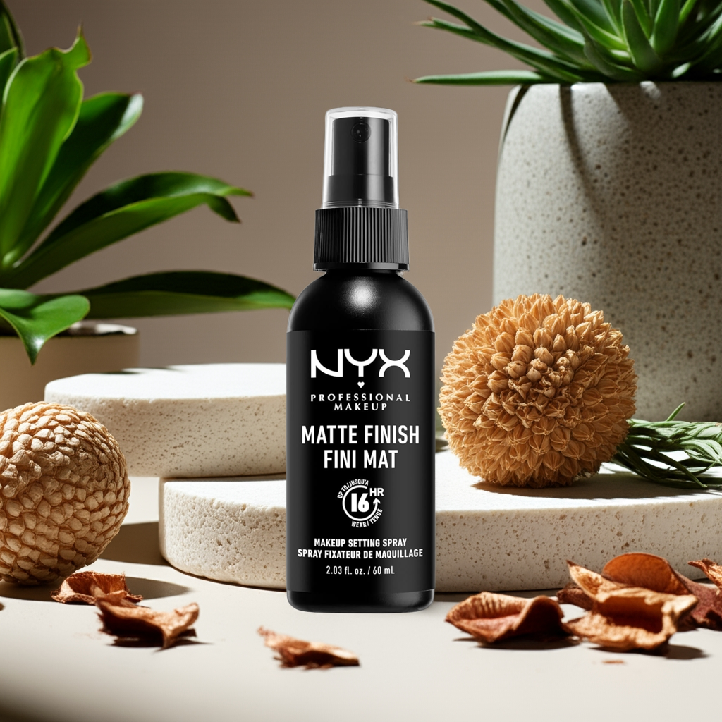 Makeup Setting Spray Matte Finish – Long-Lasting, 16H Wear, Vegan Formula