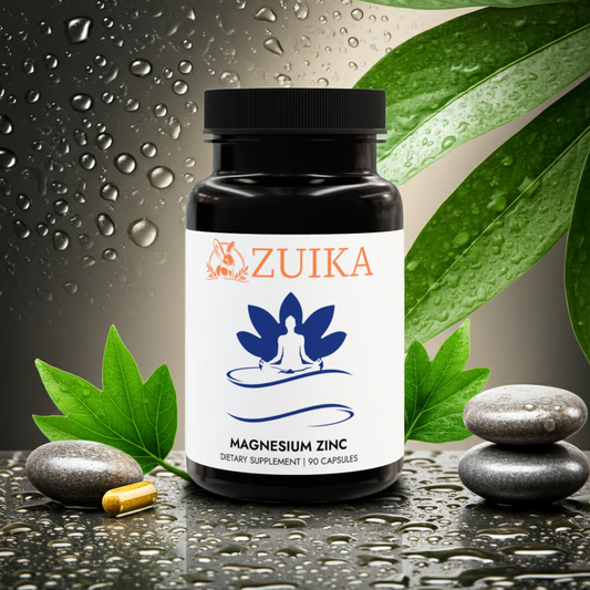 Zuika Magnesium Zinc – Dietary Supplement, 90 Capsules