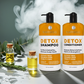 Bellisso Detox Shampoo & Conditioner – Sulfate-Free Clarifying Hair Care for Oily & Color-Treated Hair