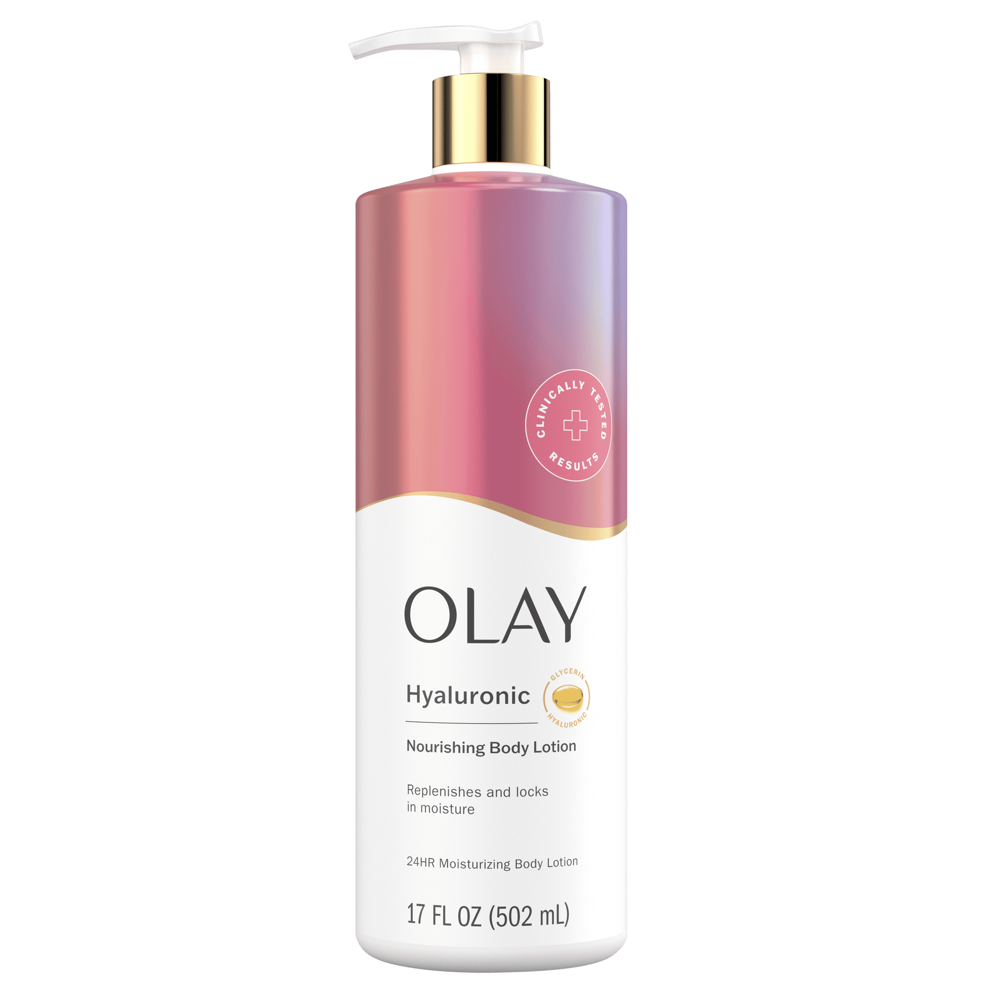 Nourishing and Hydrating Body Lotion with Hyaluronic Acid, 17 Fl Oz