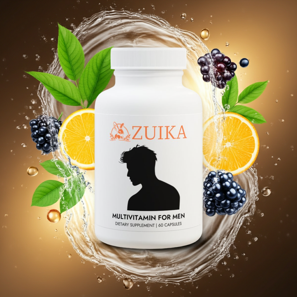 Zuika Men’s Multivitamin Complex – Vitamins & Minerals, Dietary Supplement