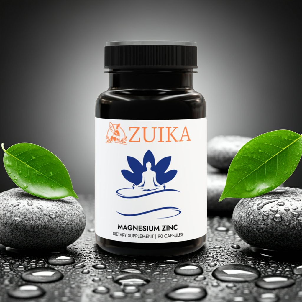 Zuika Magnesium Zinc – Dietary Supplement, 90 Capsules