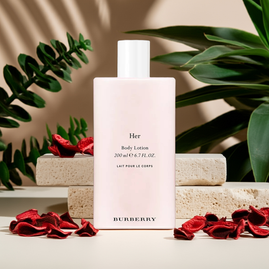 Burberry Her Body Lotion – Luxurious Hydration with Fruity-Floral Fragrance