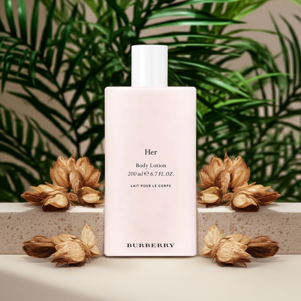 Burberry Her Body Lotion – Fruity Floral Hydration for Soft, Smooth Skin