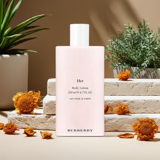 Burberry Her Body Lotion – Luxurious Hydration with Fruity-Floral Fragrance