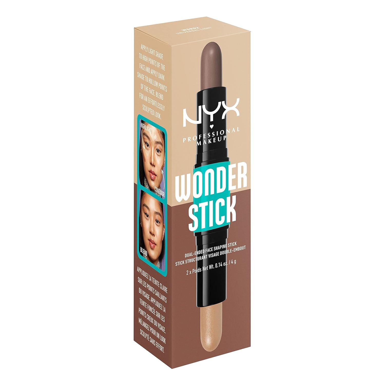 Wonder Stick, Face Shaping & Contouring Stick - Universal Light