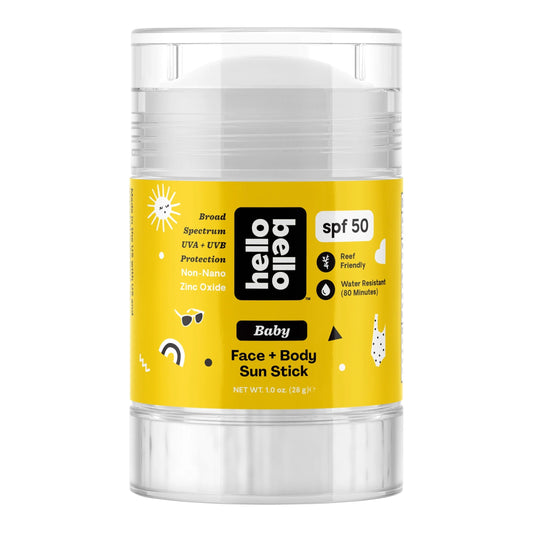 Baby Face + Body SPF 50 Sun Stick, Sun Protection for All Skin Types