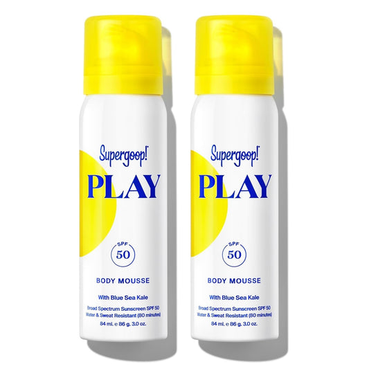 PLAY Body Mousse SPF 50 with Blue Sea Kale