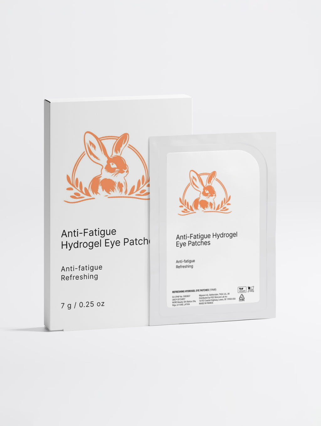 Anti-Fatigue Hydrogel Eye Patches