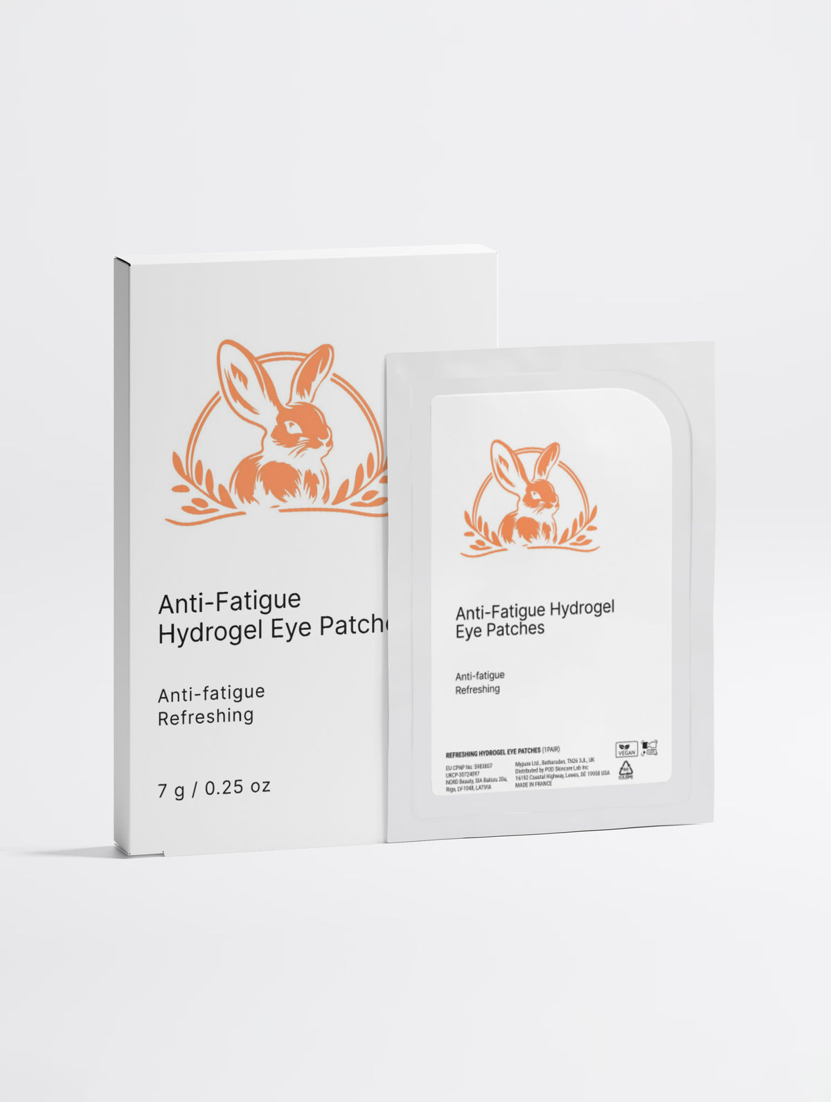 Anti-Fatigue Hydrogel Eye Patches