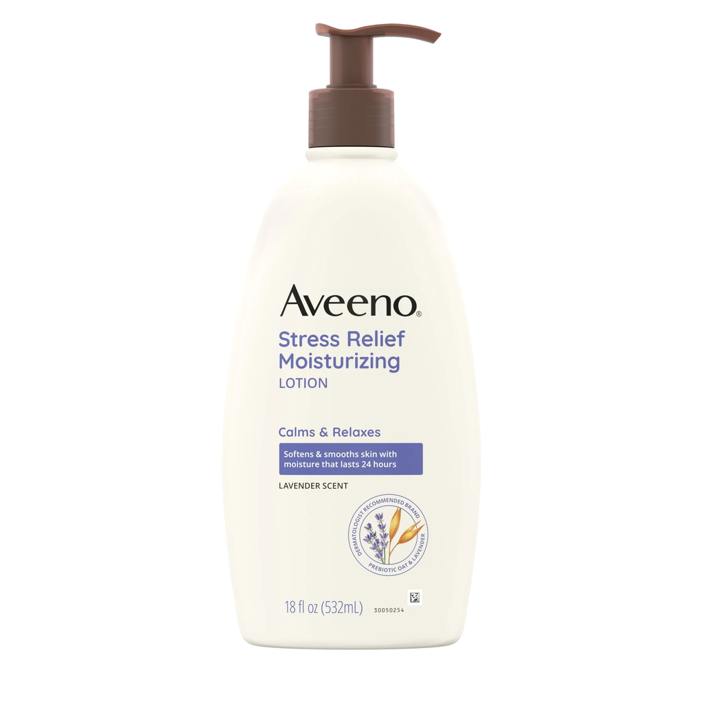 Aveeno Stress Relief Body Lotion – Lavender & Prebiotic Oat