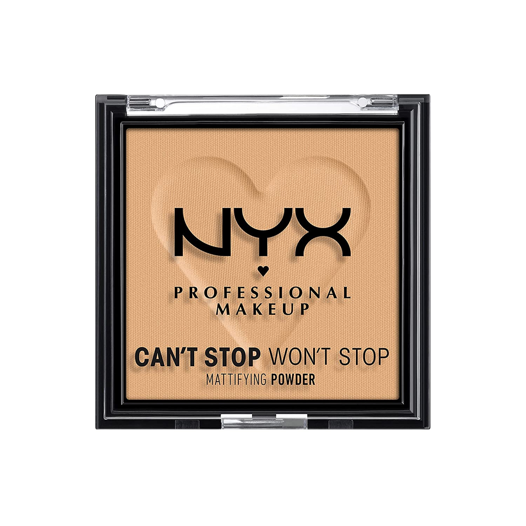 Can’t Stop Won’t Stop Mattifying Pressed Powder Golden – Long-Lasting, Oil-Control Matte Finish