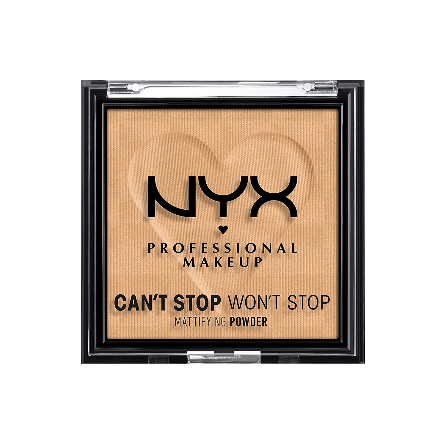 Can’t Stop Won’t Stop Mattifying Pressed Powder Golden – Long-Lasting, Oil-Control Matte Finish