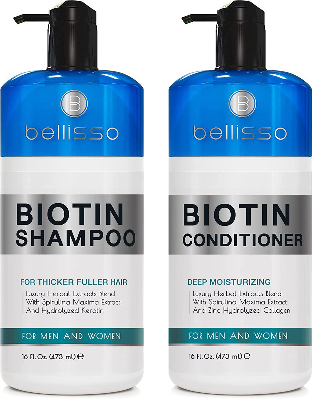 Bellisso Biotin Thickening Shampoo & Conditioner Set
