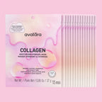 Transform Your Skin with Avatara Collagen Moisturizing Hydrogel Mask - 15 Pack | Experience the Magic of K-Beauty for Radiant, Hydrated Skin | Vegan, PETA-Approved, and Dermatologist-Tested