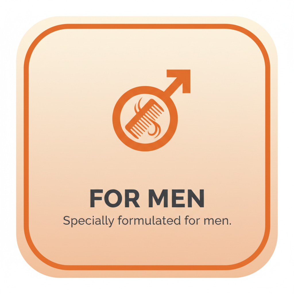 For Men Badge