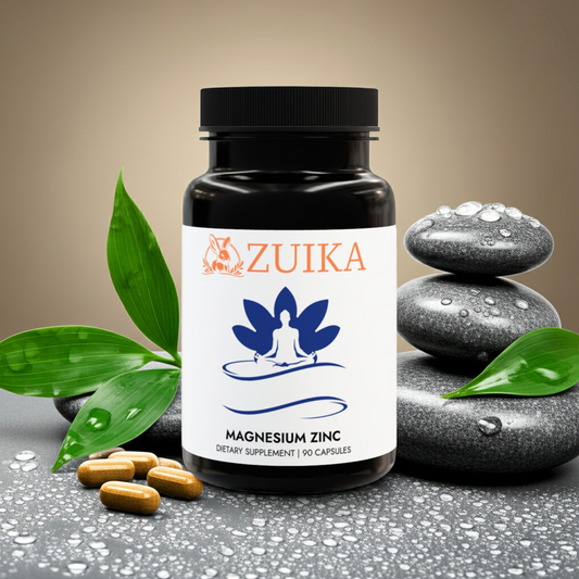 Zuika Magnesium Zinc – Dietary Supplement, 90 Capsules