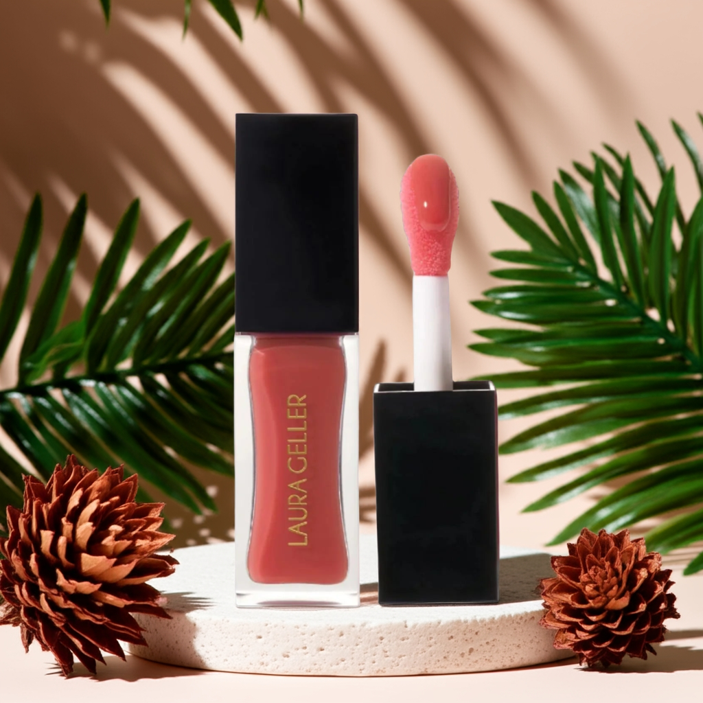 Fine Shine Glossy Lip Oil Rose Garden – Hydrating, Non-Sticky Glossy Lip Care