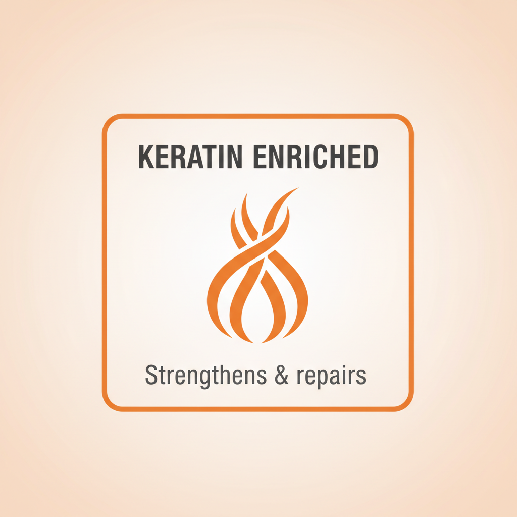 Keratin Enriched Badge