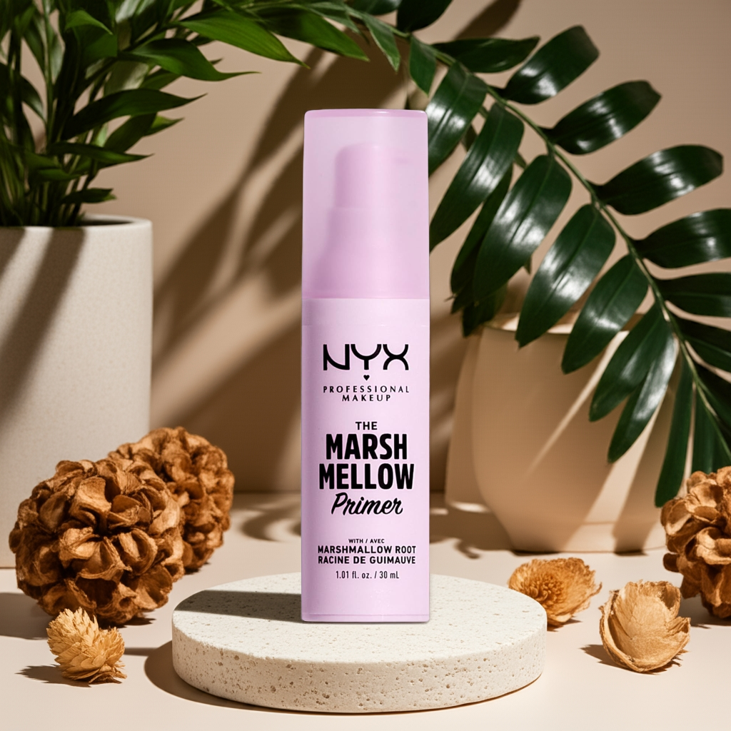 Marshmallow Smoothing Primer – Vegan Face Primer, 10-in-1 Skin Benefits