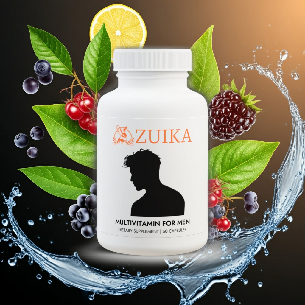 Zuika Men’s Multivitamin Complex – Vitamins & Minerals, Dietary Supplement
