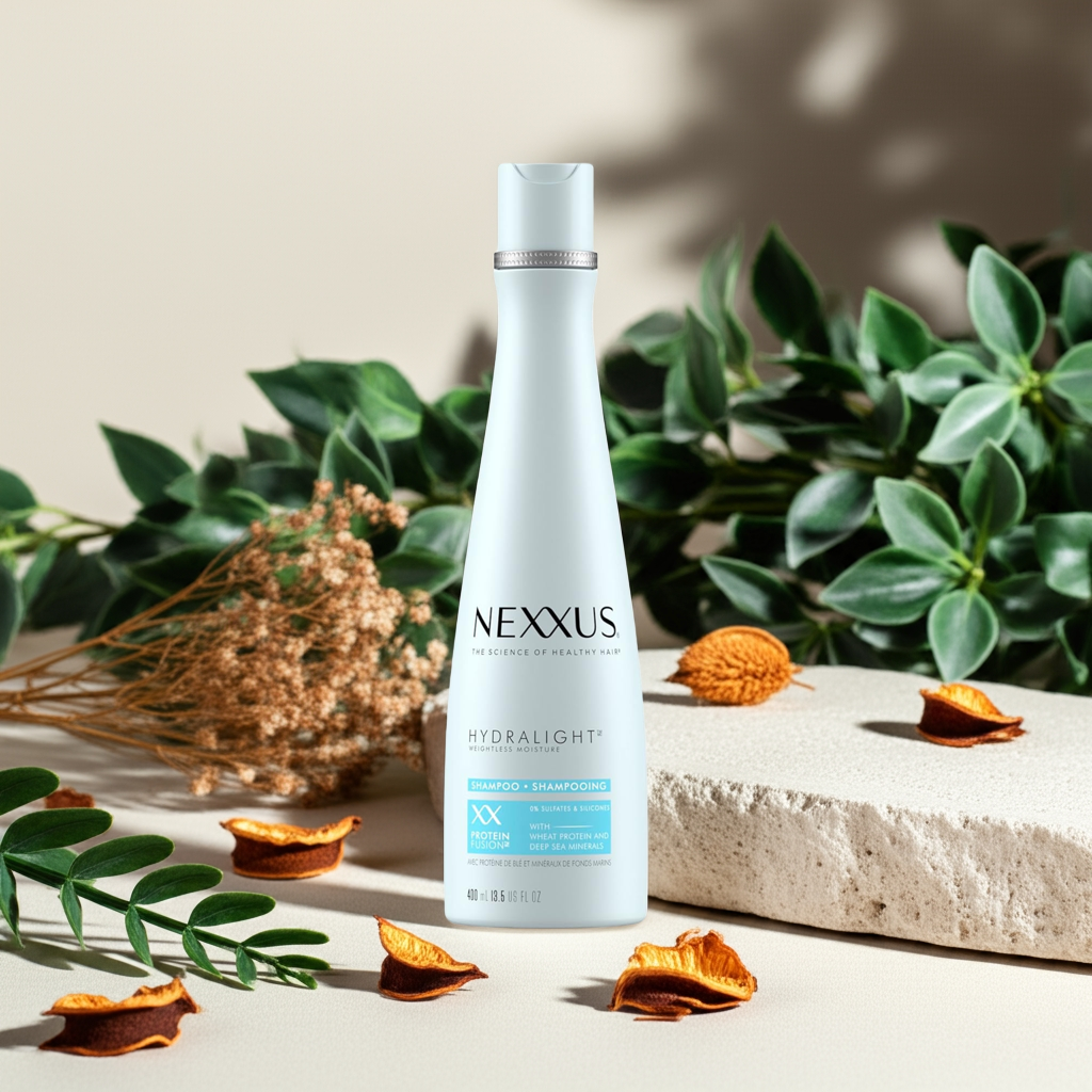 Nexxus Hydra-Light Moisture Shampoo – Silicone-Free for Fine & Oily Hair