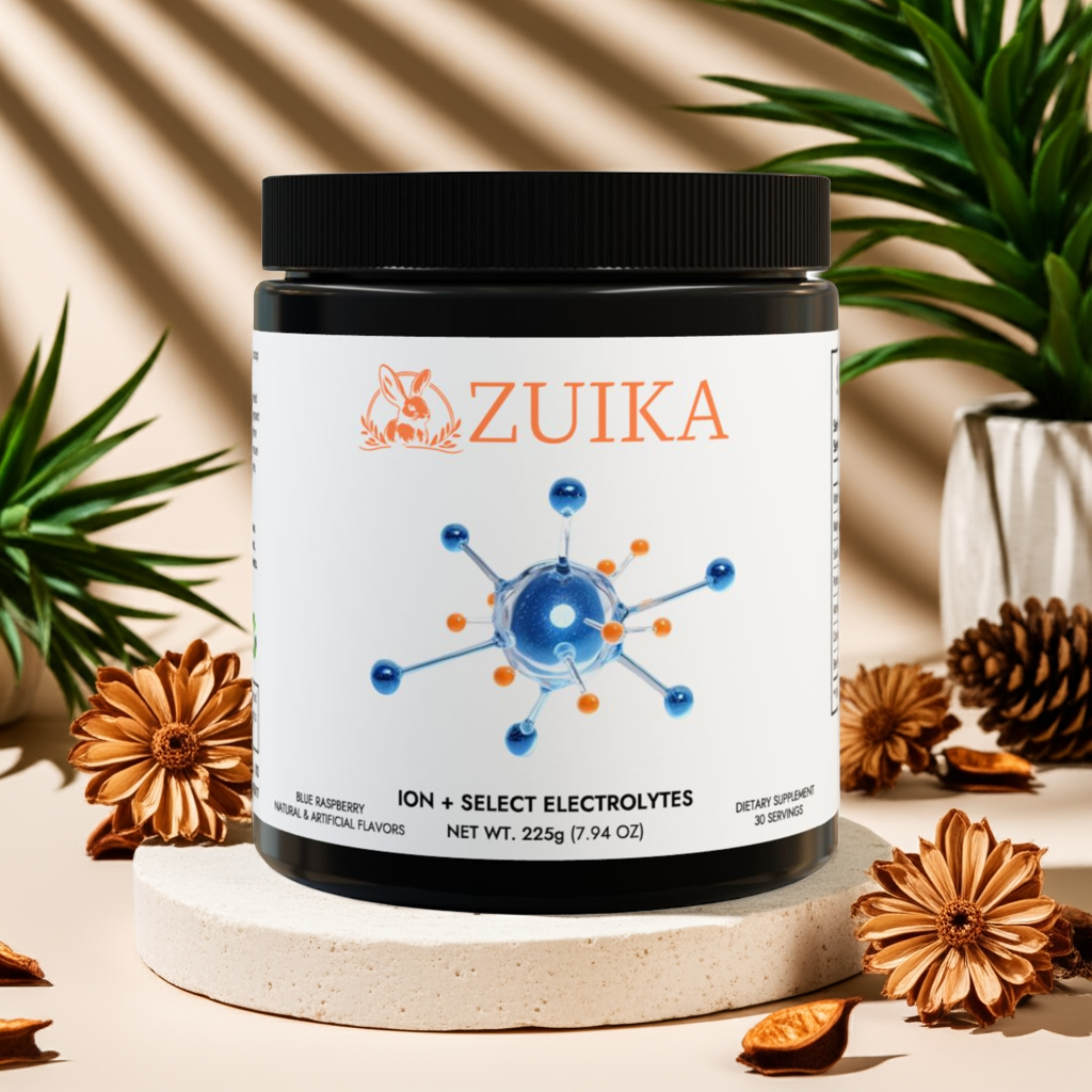 Zuika ION + Select Electrolytes – Electrolyte & Vitamin Blend for Hydration and Performance