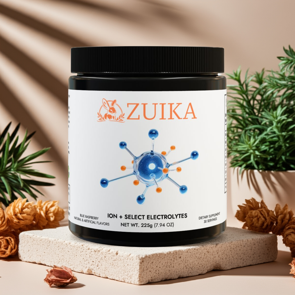 Zuika ION + Select Electrolytes – Electrolyte & Vitamin Blend for Hydration and Performance