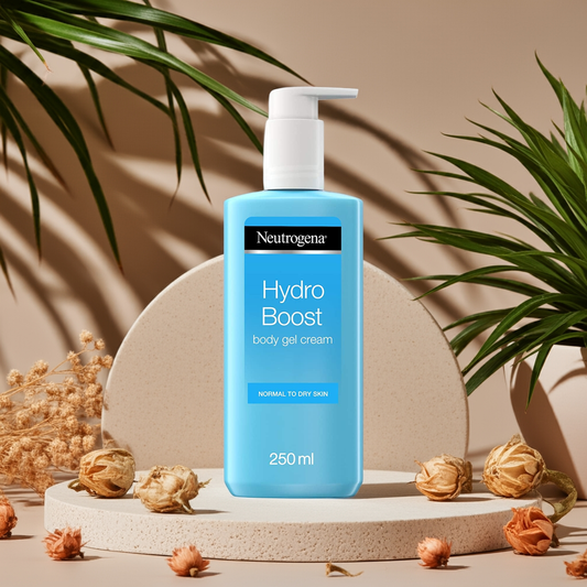 Neutrogena Hydro Boost Body Gel Cream – Hydrating, Lightweight Moisturizer with Hyaluronic Acid