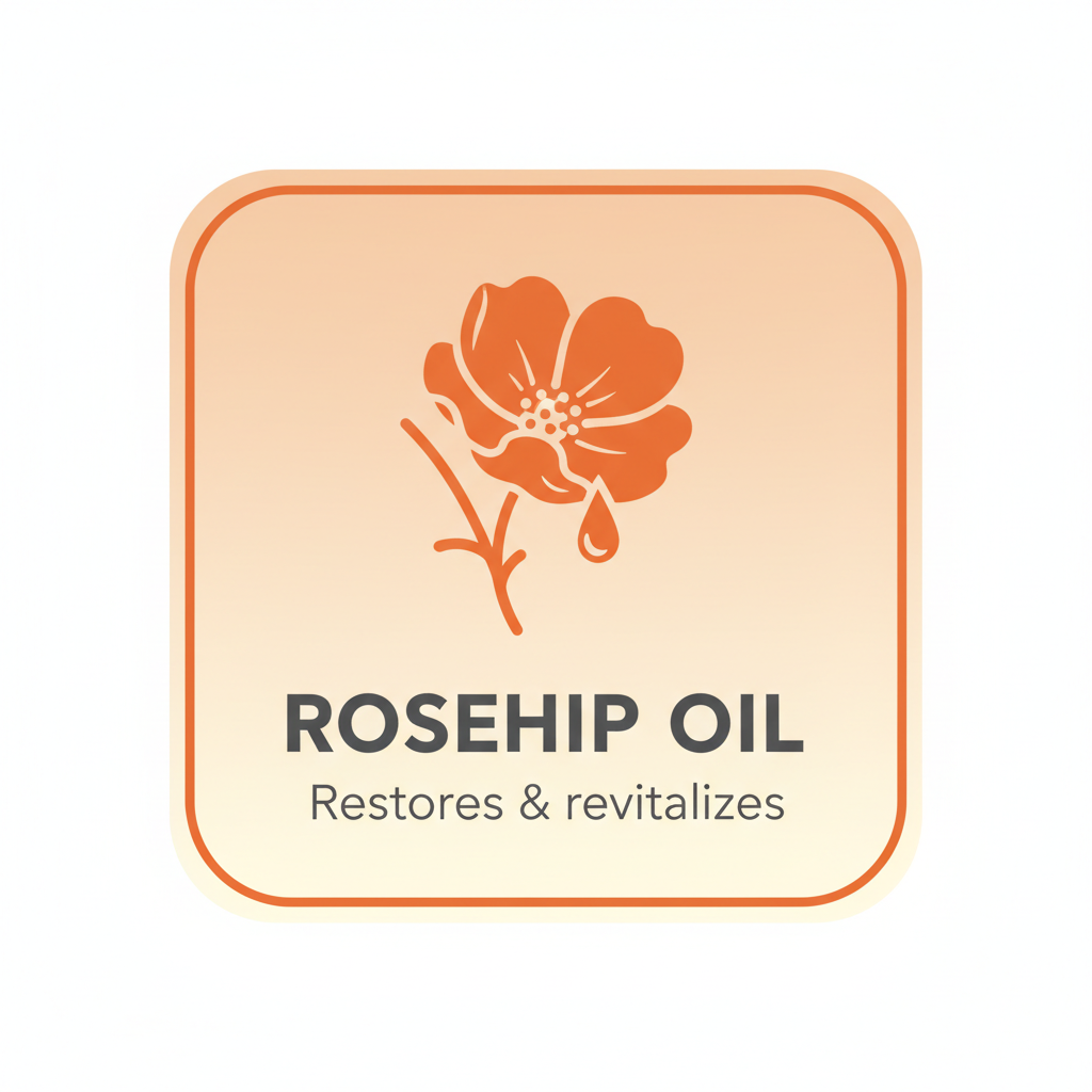 Rosehip Oil Badge