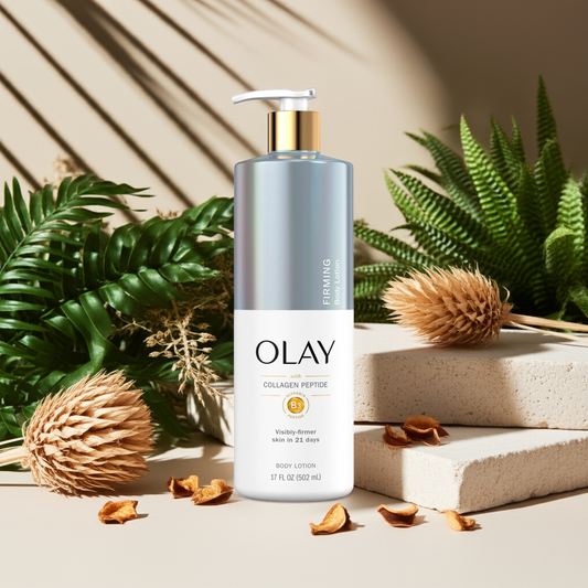 Olay Firming & Hydrating Body Lotion – Collagen & Vitamin B3 for Firmer, Smoother Skin