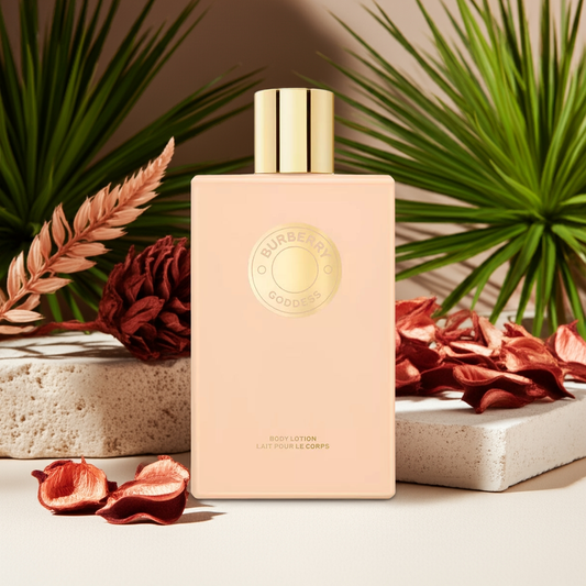 Burberry Goddess Body Lotion – Luxurious Hydration with Ambery Vanilla & Lavender Scent