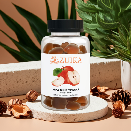 Zuika Apple Cider Vinegar – Vitamin B12 & Fruit Concentrates, Daily Supplement