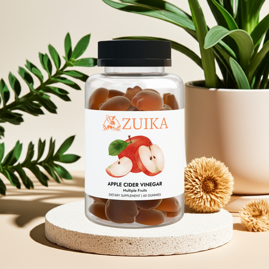 Zuika Apple Cider Vinegar – Vitamin B12 & Fruit Concentrates, Daily Supplement