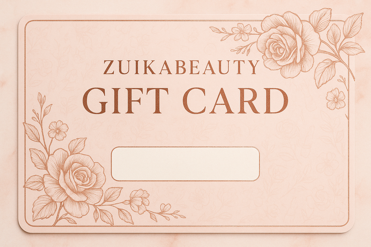 ZuikaBeauty Digital gift card